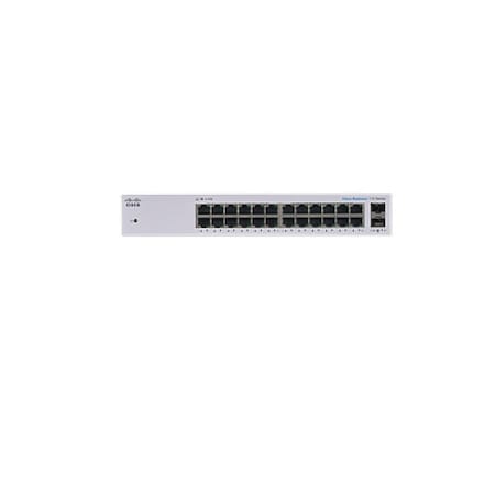 Hi-Tec Unmanaged 24-Port GE Partial PoE 2x1G SFP Ethernet Switch HI1727551